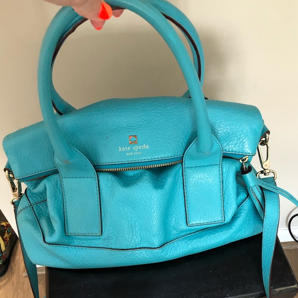 Turquoise Kate Spade Crossbody- 🦋🦋🦋